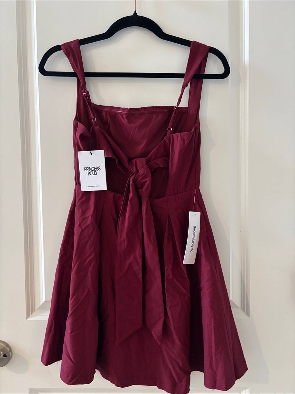 Princess Polly Xanthus Mini Dress Red - Picture 5 of 7